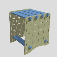 Tabouret Bas Adulte 35 cm