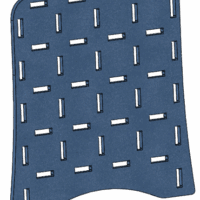 Flanc de 3 par 4 Mortaises