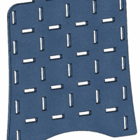 Flanc de Table de 4 par 8 Mortaises