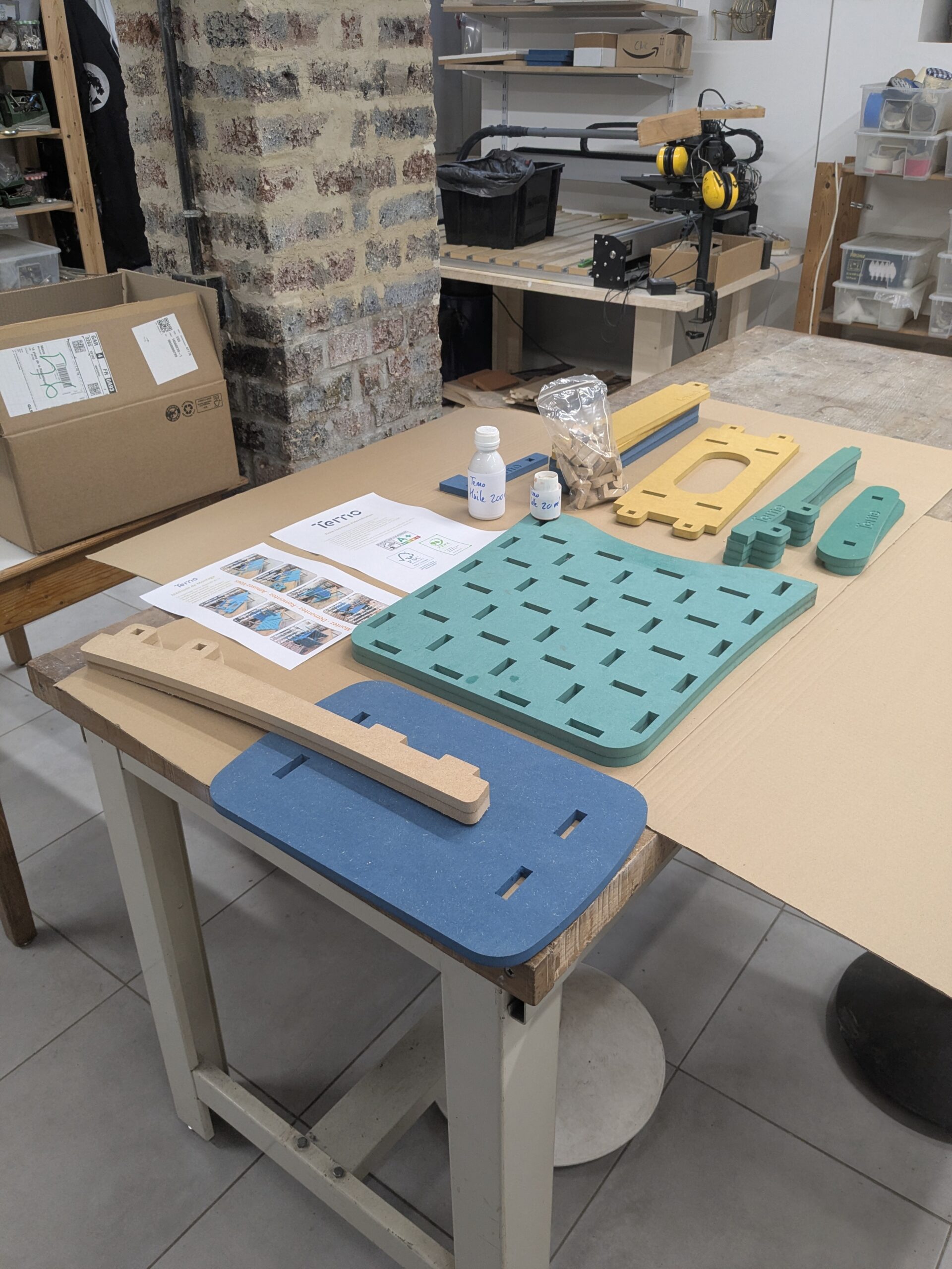 Emballage d'un Meuble Temo