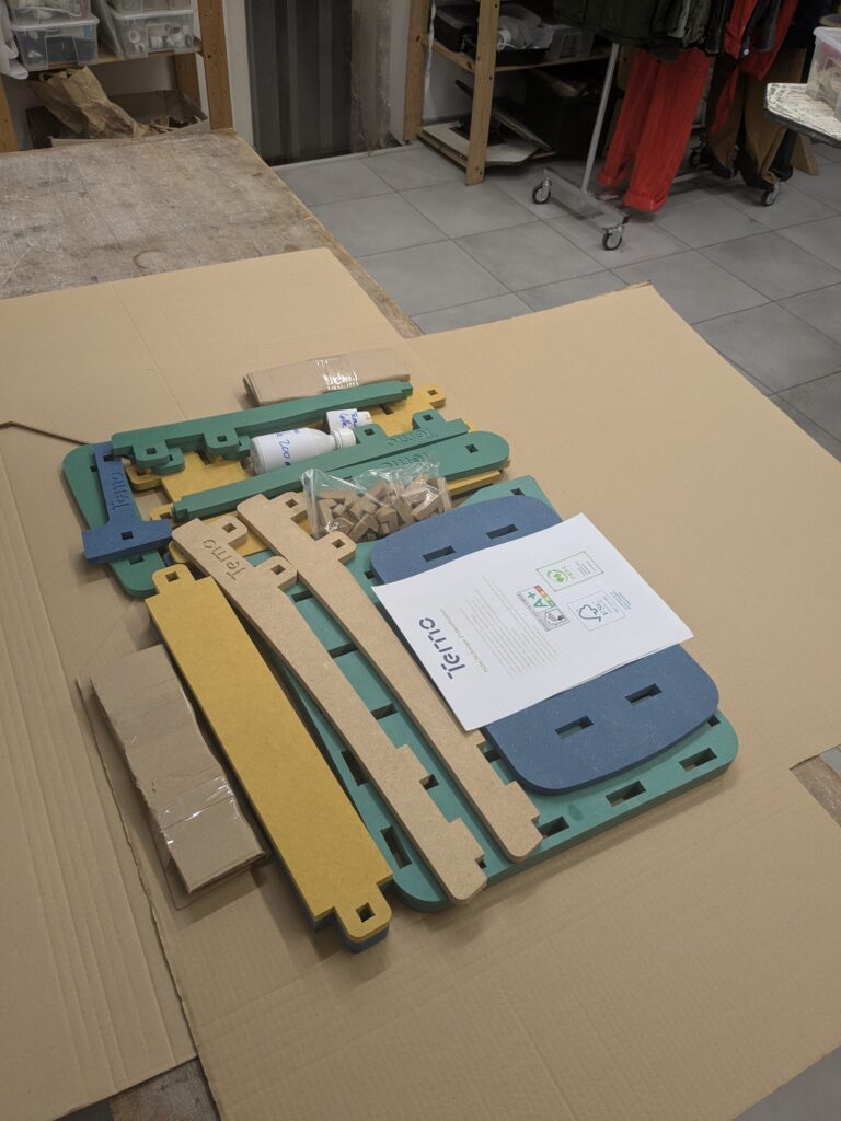 Emballage d'un Meuble Temo